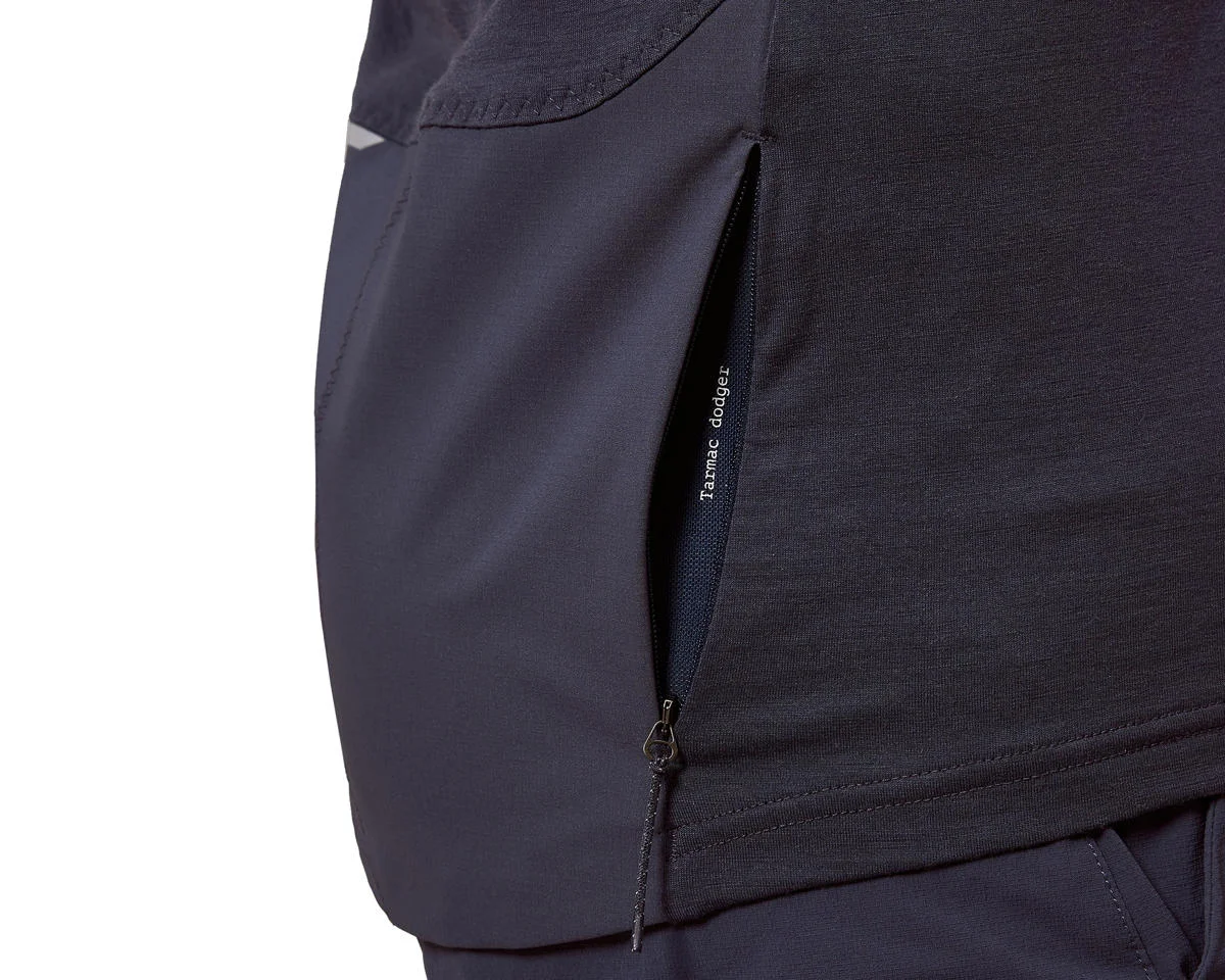 Endura AllTrack Ride Short Sleeve Tech Tee (Carbon Grey) (L) - view 3
